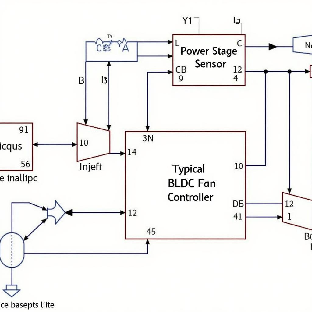 BLDC Fan Controller Circuit Diagram