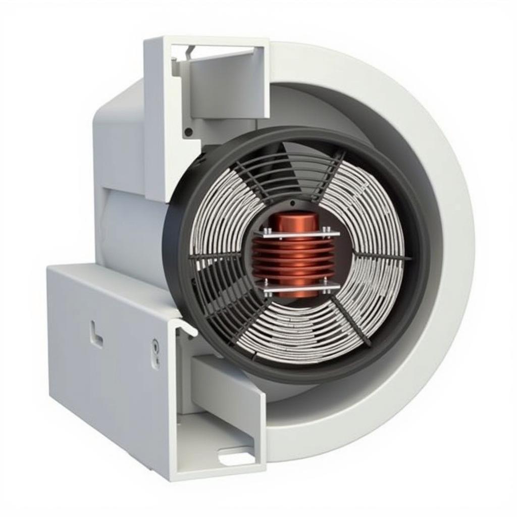 BLDC Fan Rotor and Stator Configuration