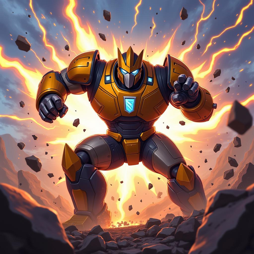 Blitzcrank Epic Battle Scene