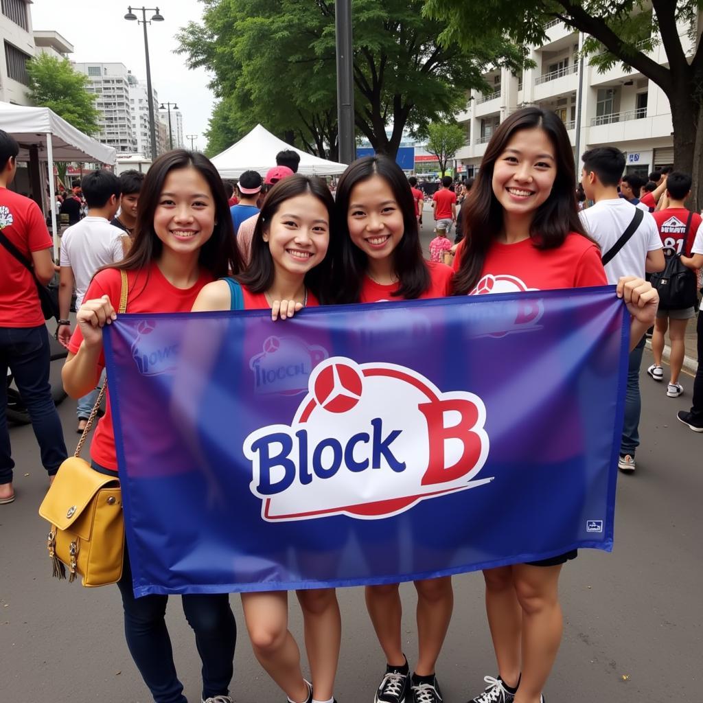 Block B Fans in Vietnam