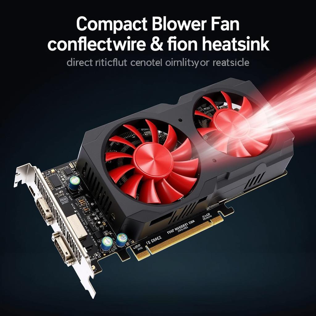 Blower Fan for Chip Card