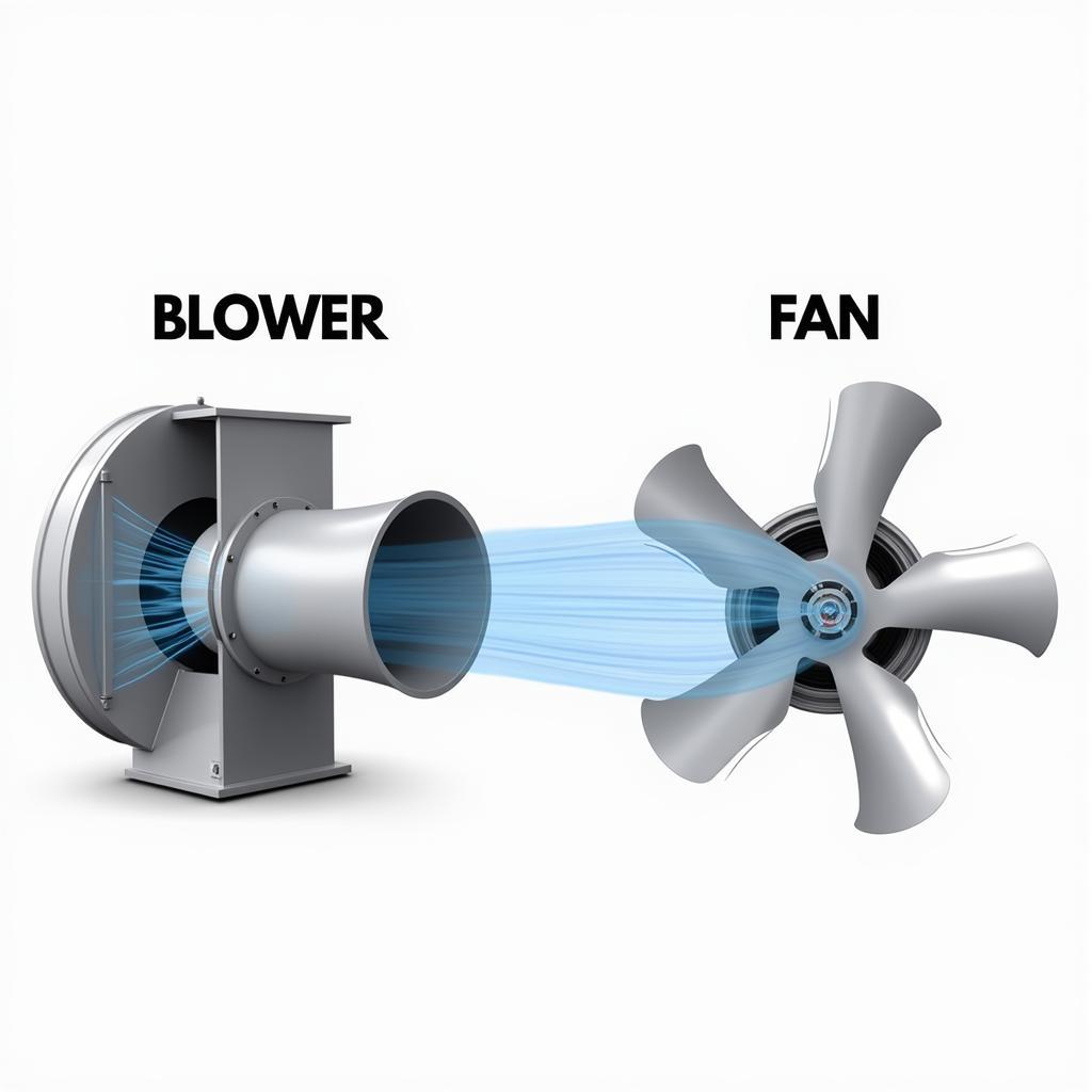 Blower vs. Fan Pressure Comparison