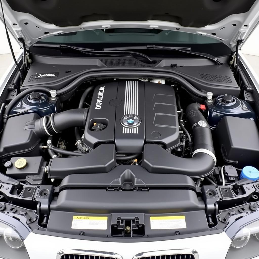 BMW E53 Engine Bay