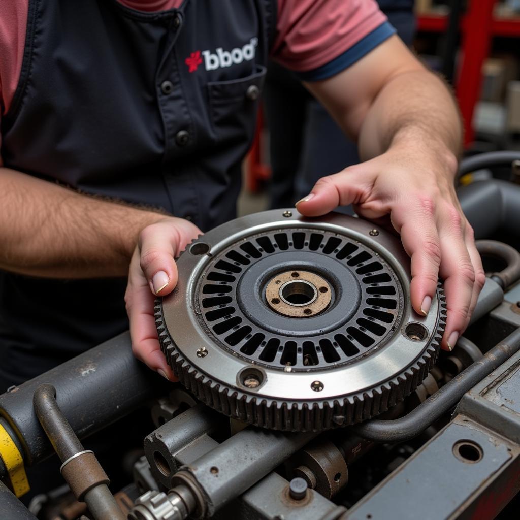 Inspecting a Borg Warner Viscous Fan Clutch for Leaks and Damage