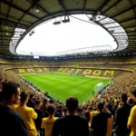 Borussia Dortmund Fans: The Yellow Wall at Signal Iduna Park