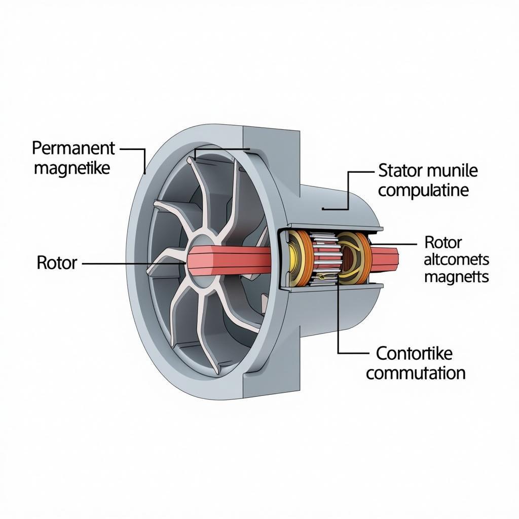 Brushless Fan Mechanism