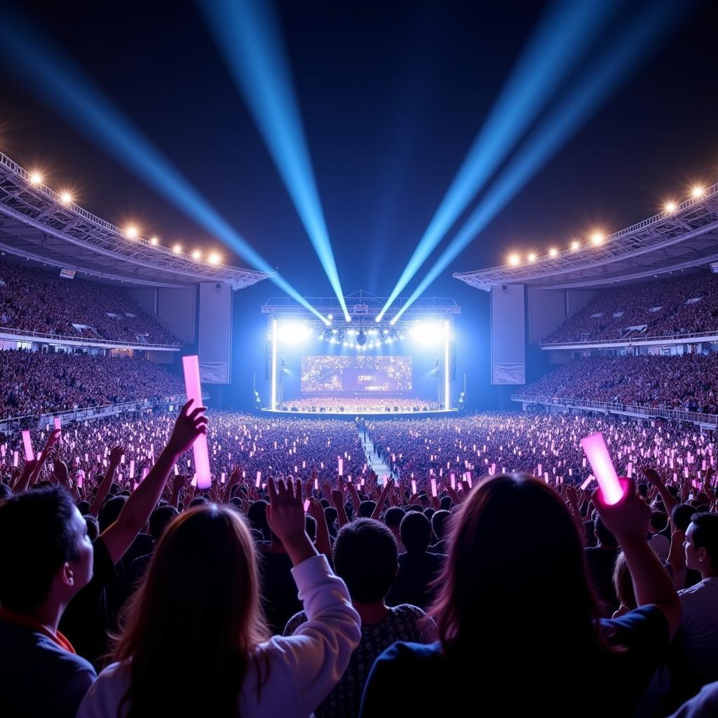 BTS ARMY Cheering at Concert