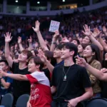 BTS interacting with fans at Fan Fest 2019