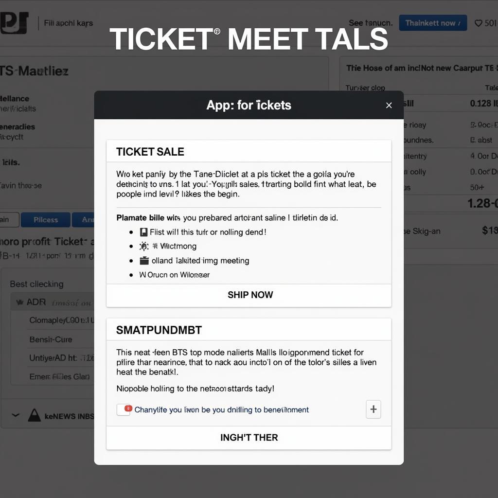 BTS Japan Fan Meeting: Ticket Sales