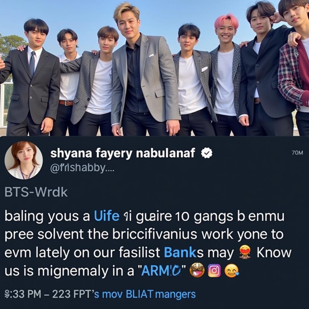 BTS Social Media Engagement