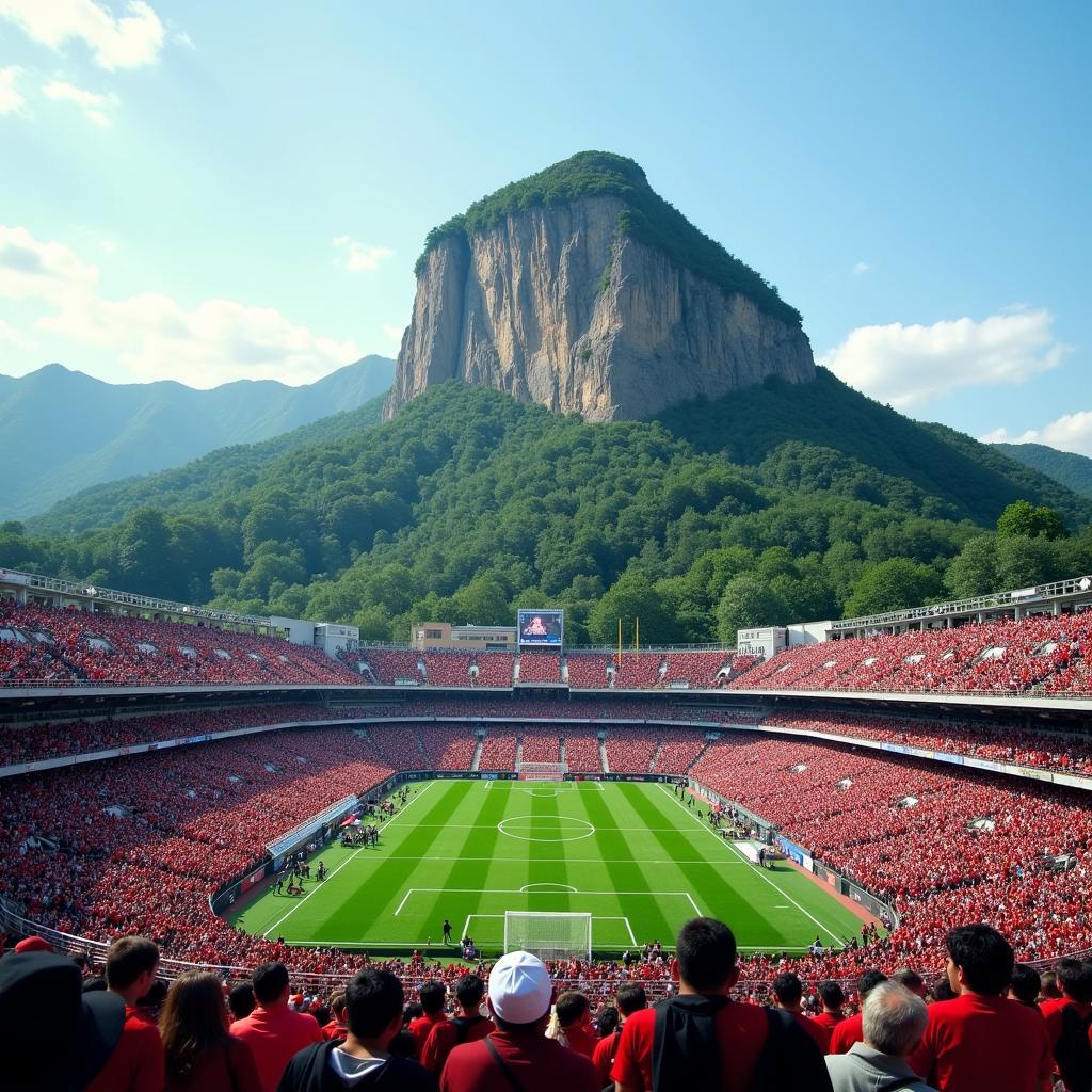 Buddha Mountain and Football Fans Pilgrimage