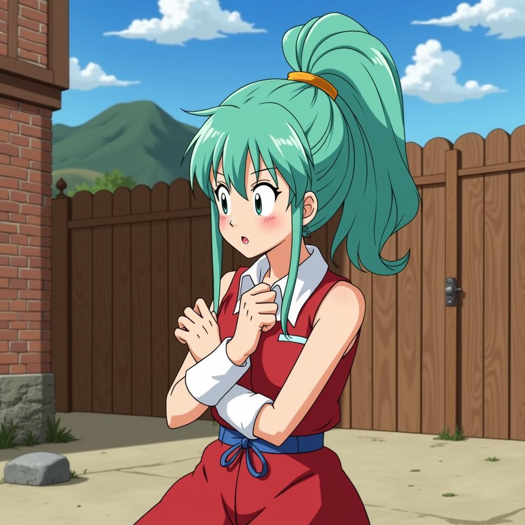 Bulma in Dragon Ball Z