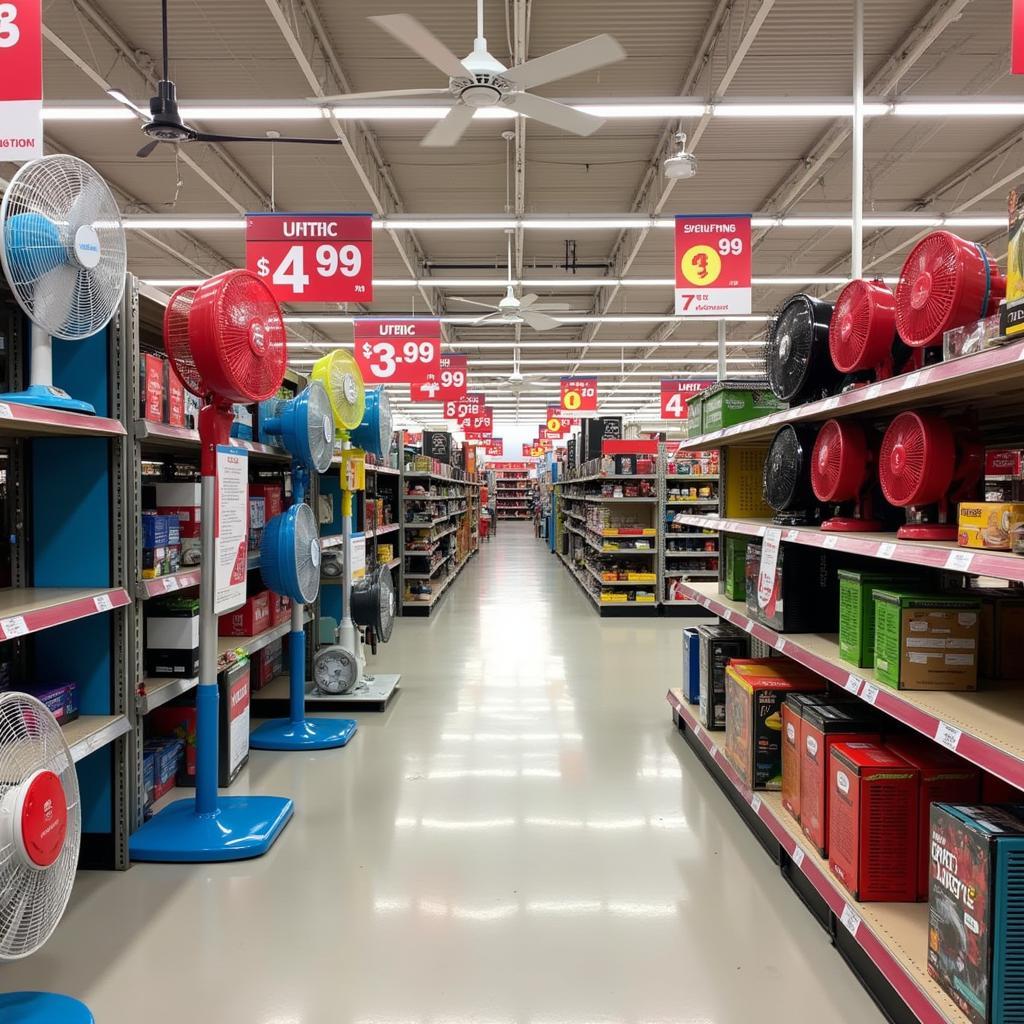 Bunnings Fan Sale Display