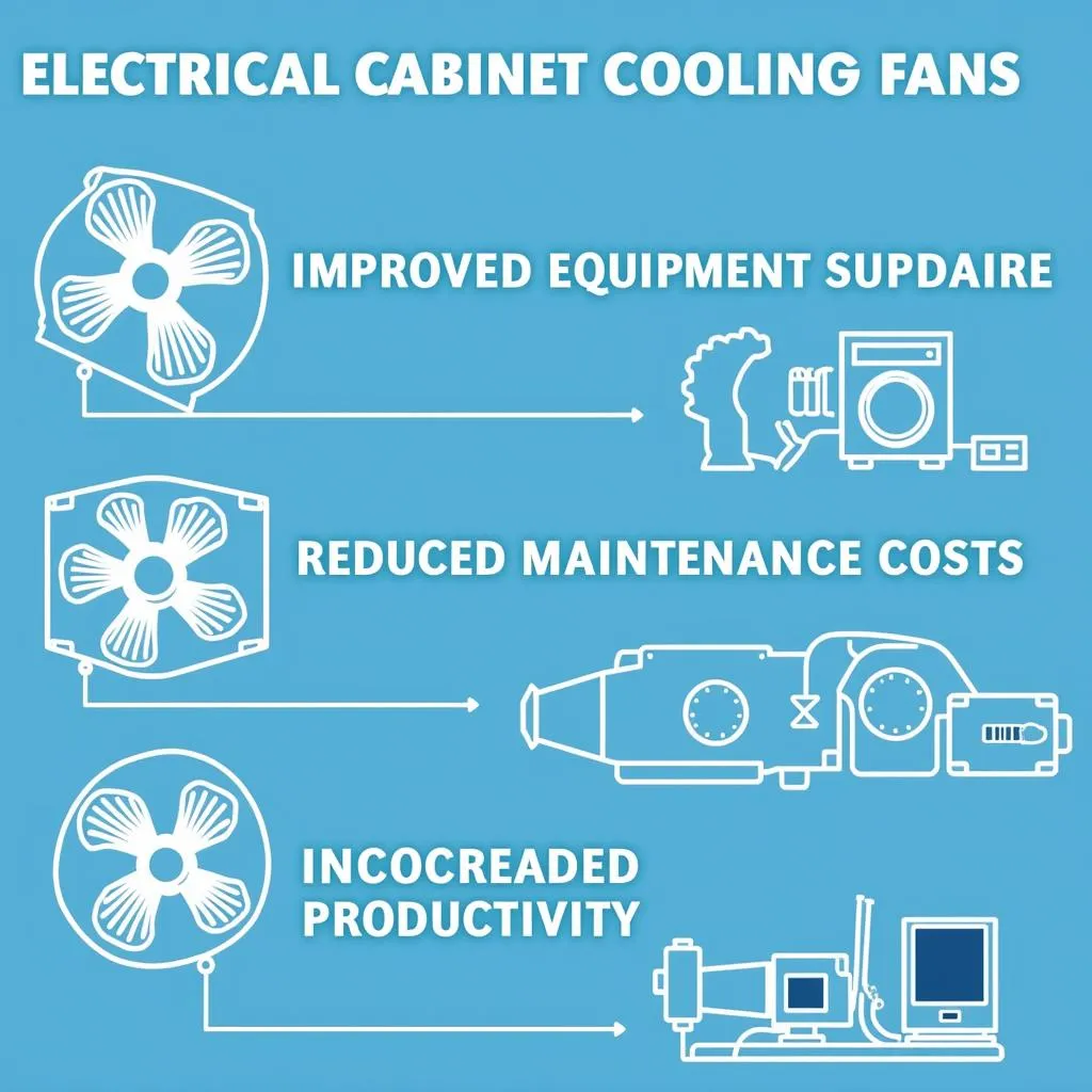 Benefits of using electrical cabinet cooling fans