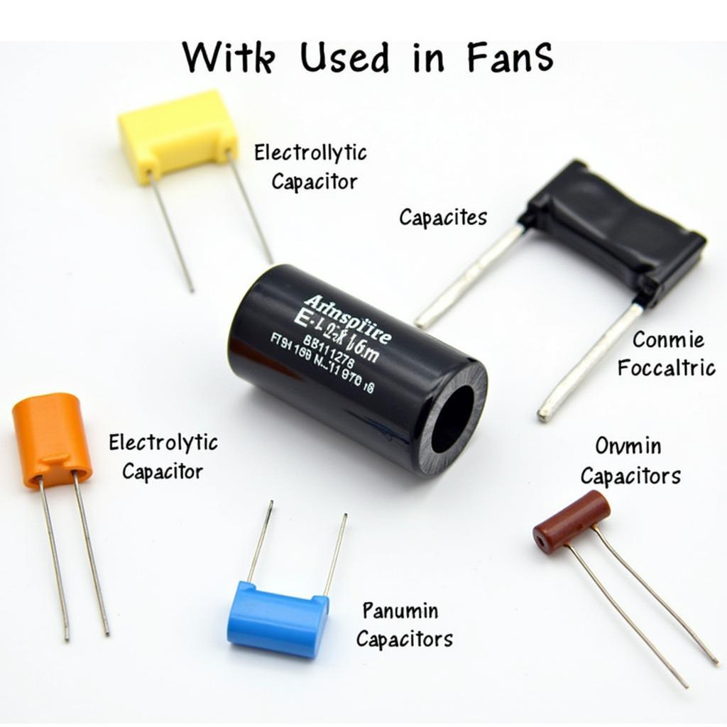 Types of Capacitors for Fans