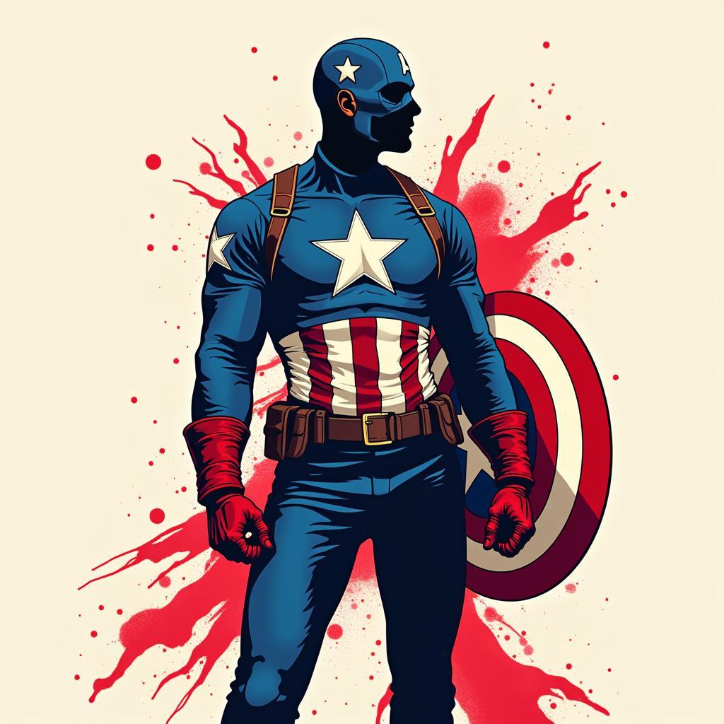 Modern Captain America Fan Art