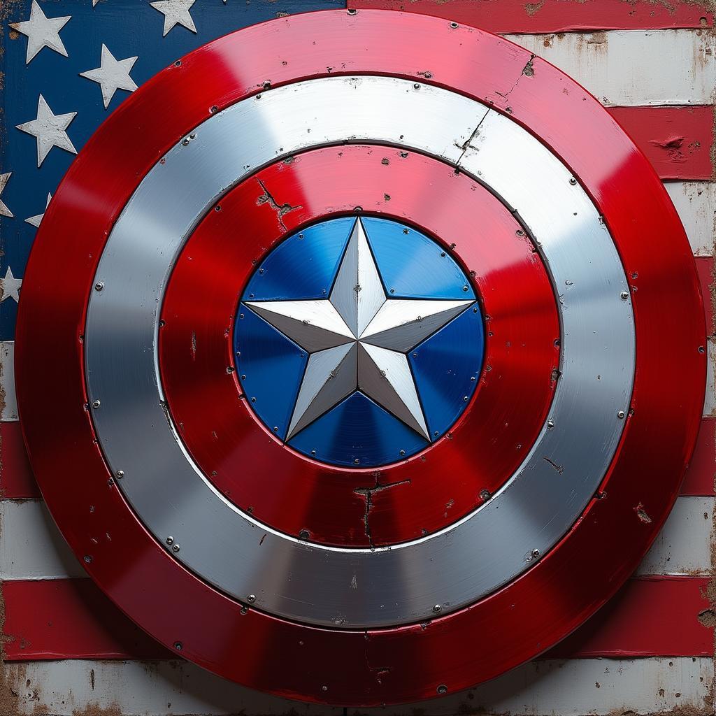 Captain America Shield Artwork