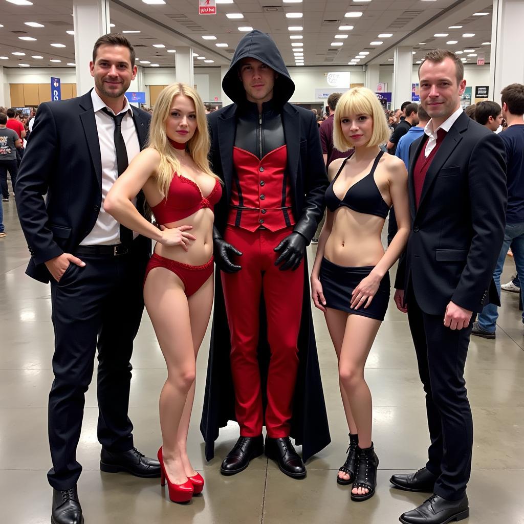 Carnival Phantasm Cosplay Group at Anime Convention