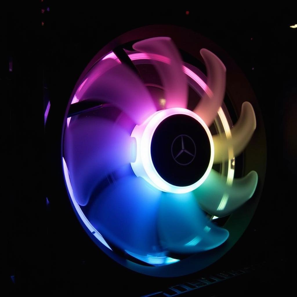 Case Iris 3 Fan with Customizable RGB Lighting