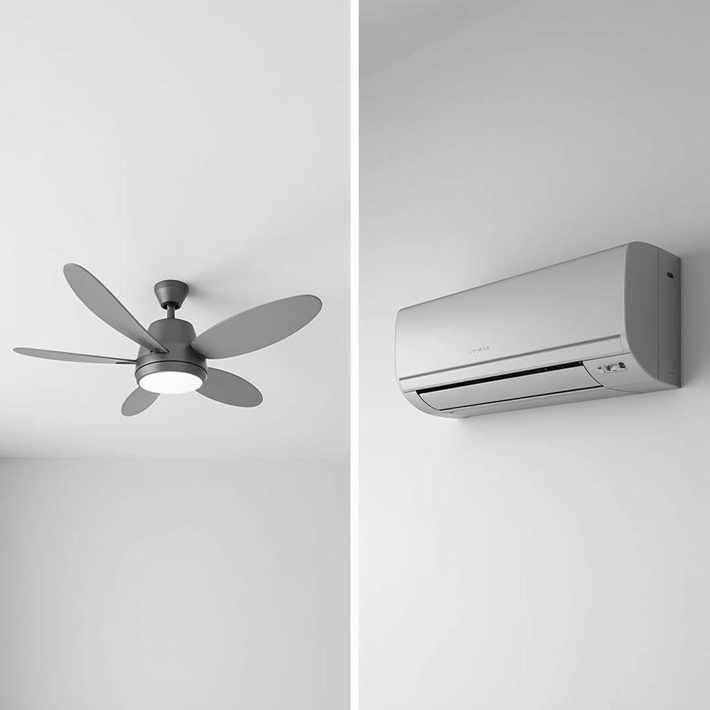 Ceiling Fan vs. Air Conditioner