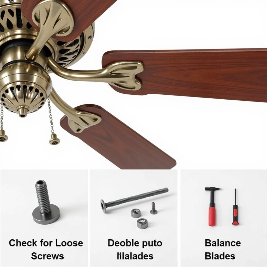 Troubleshooting a Wobbling Ceiling Fan