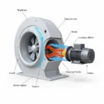 Centrifugal Aeration Fan Components