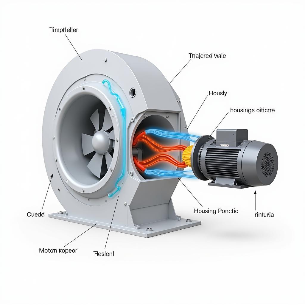 Centrifugal Aeration Fan Components