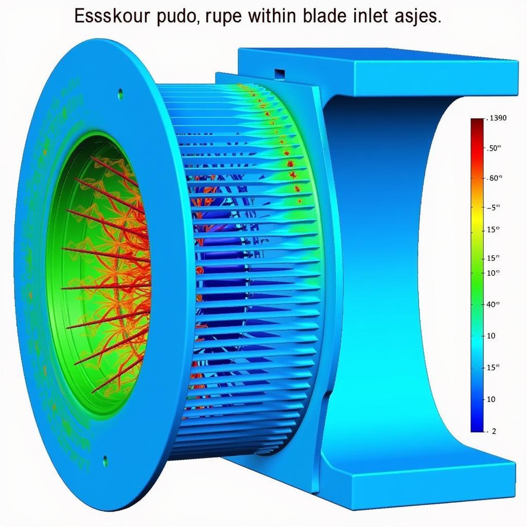 CFD Simulation of Blade Inlet Angle Optimization