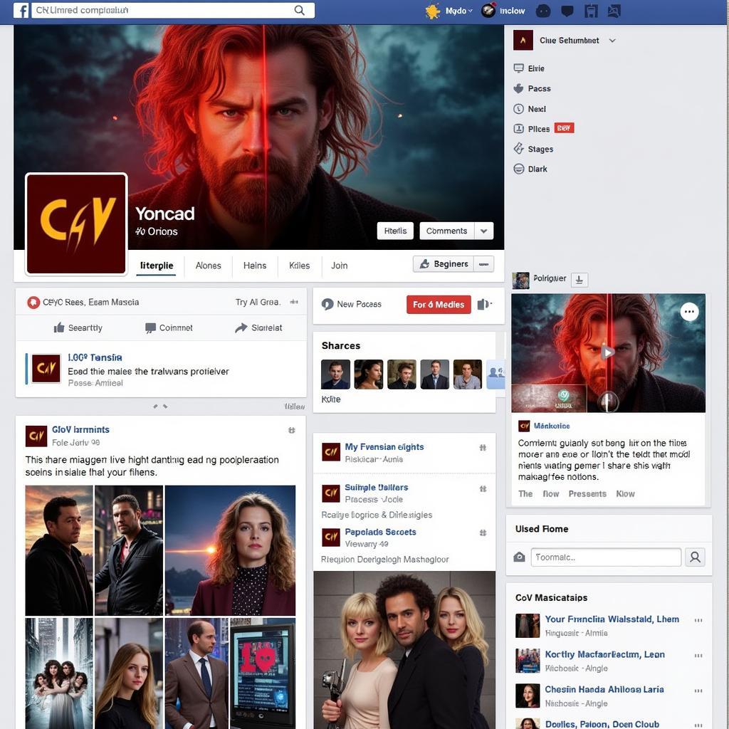 CGV fan page engagement