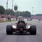 Chaparral 2J Fan Car in Action during Can-Am Series