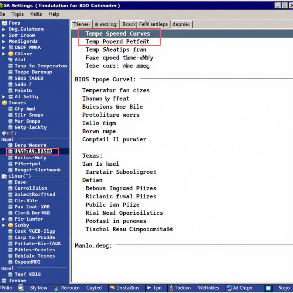 Checking BIOS settings for fan control