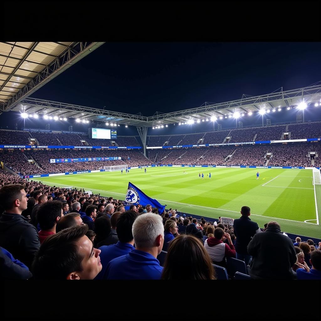 Chelsea Tribute Fans Creating Electric Atmosphere