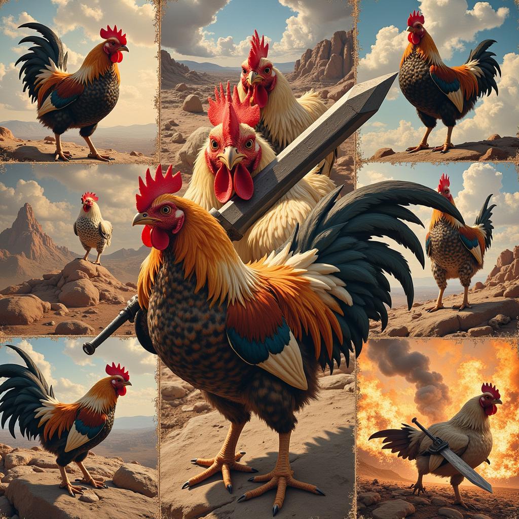 Chicken Attack Fan Art Compilation