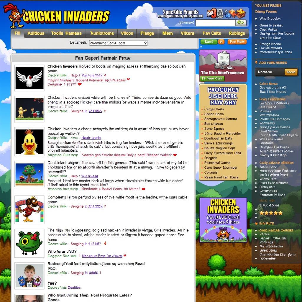 Chicken Invaders Fan Game Community