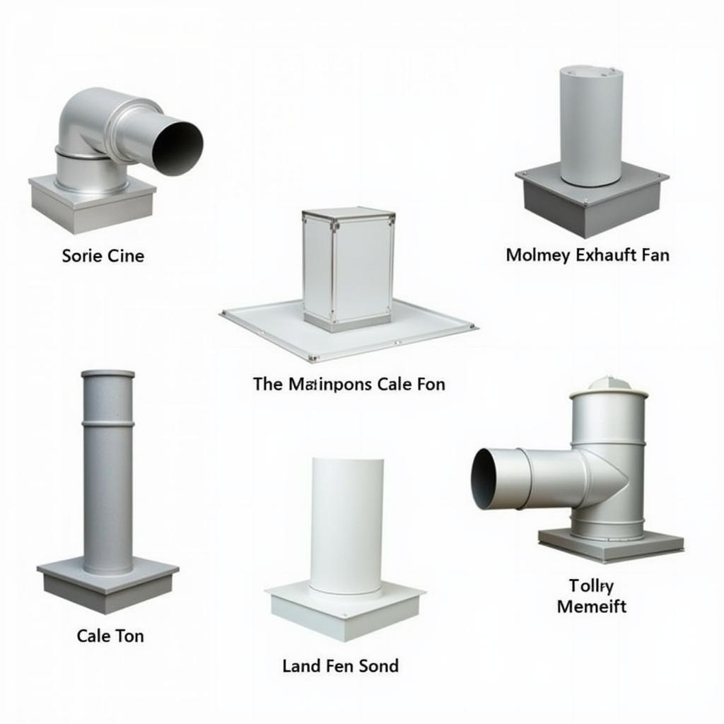 Different types of chimney exhaust fans