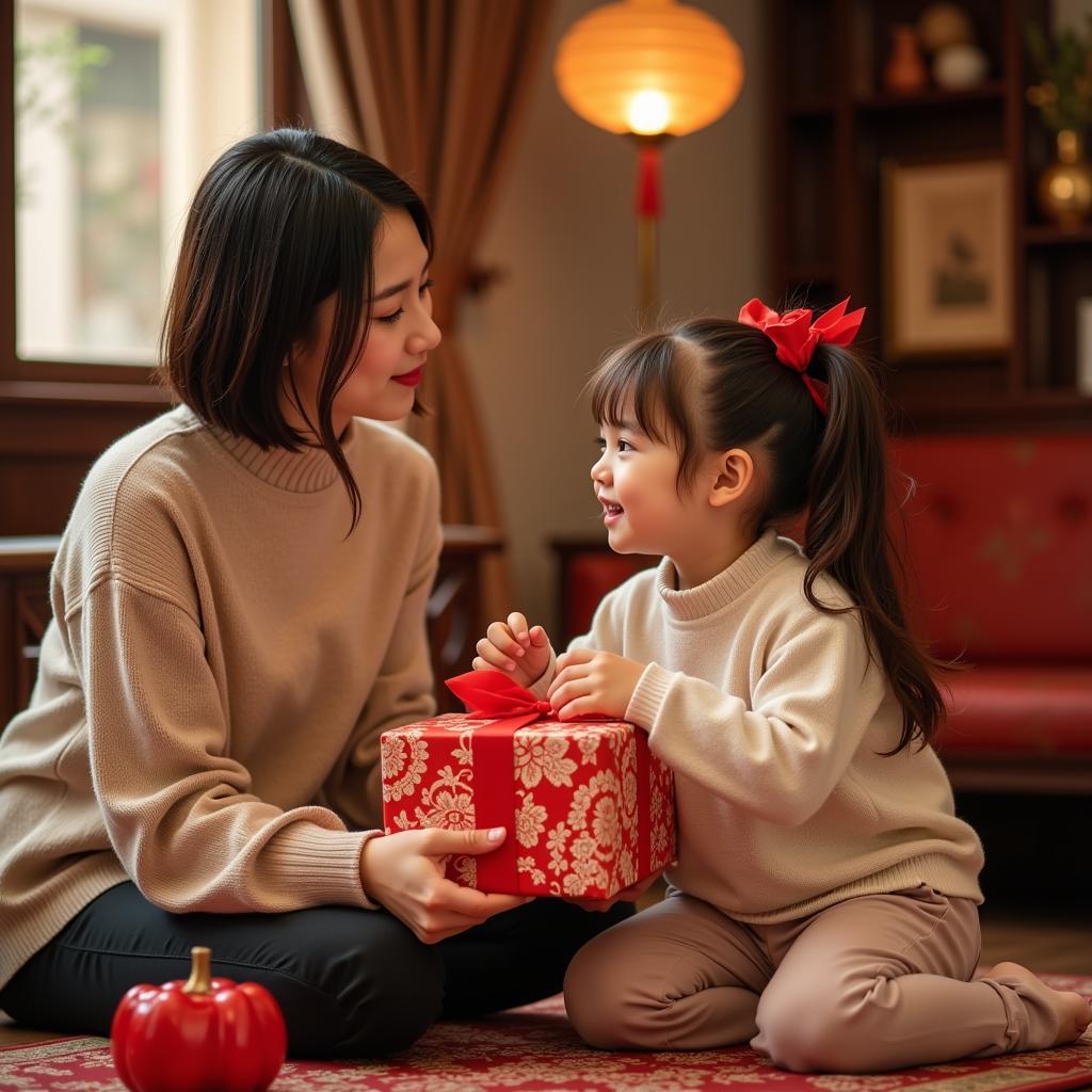 Gift-giving traditions in Chinese families