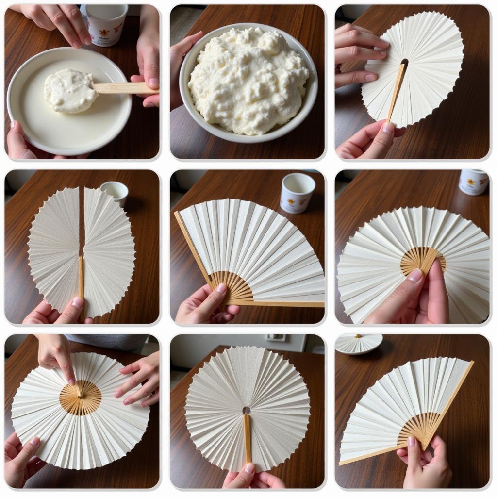 The Making of Chinese Fan Paper