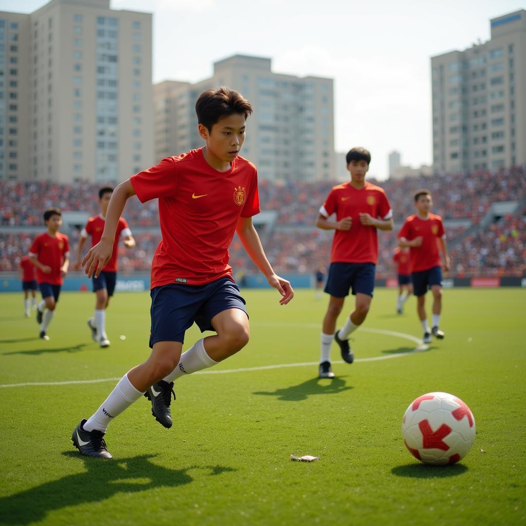 Chinese Youth Football Training