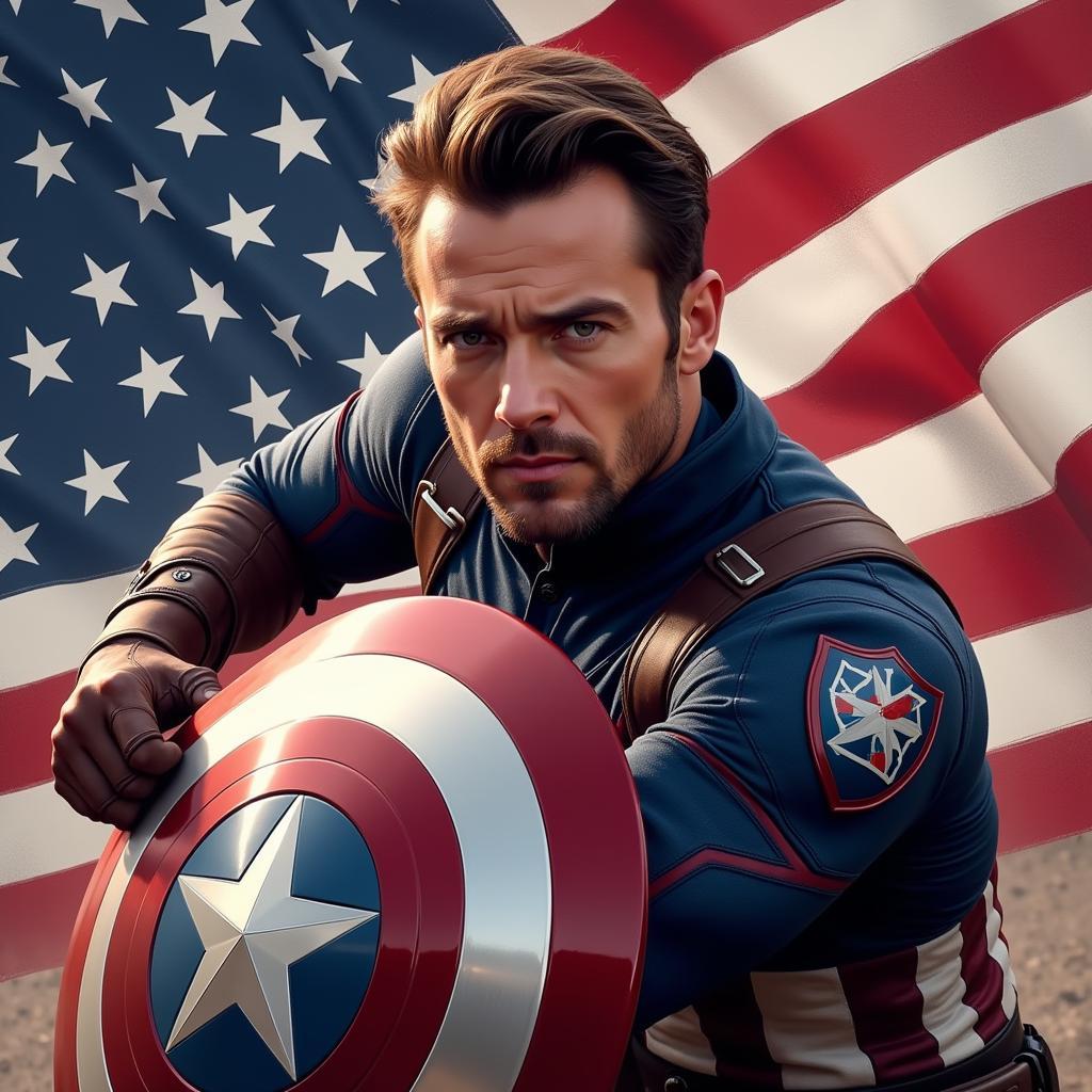 Chris Evans Fan Art: A Celebration of Captain America and Beyond