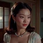 Chung Sở Hồng in a classic movie scene