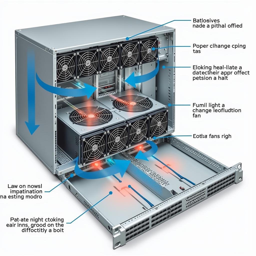 Cisco Fan Cooling System in Networking Equipment