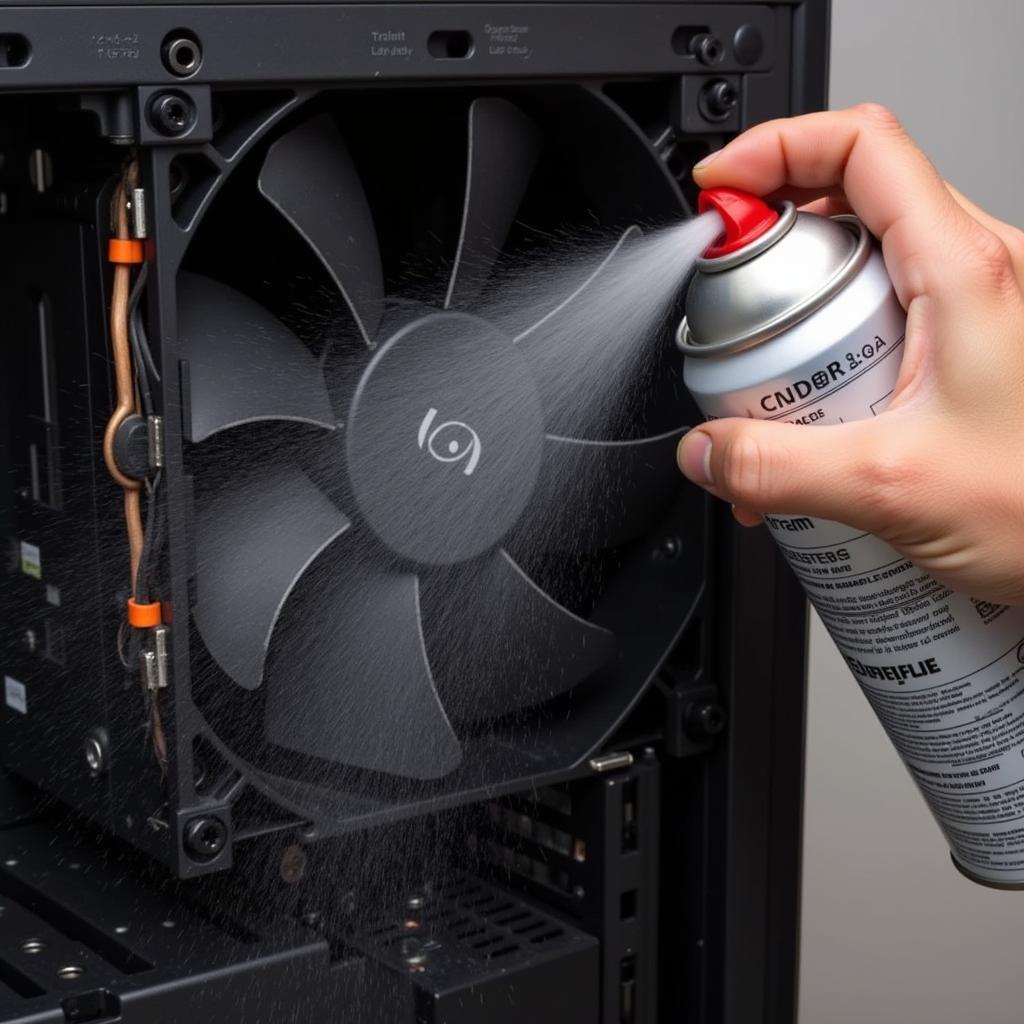 Clean PC Case Fans