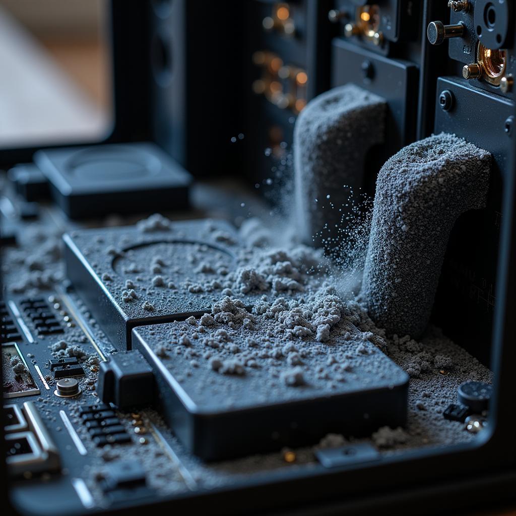 Cleaning PC Dust Accumulation