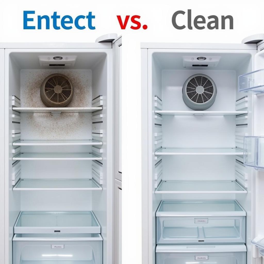 Clean Refrigerator Fan for Improved Efficiency