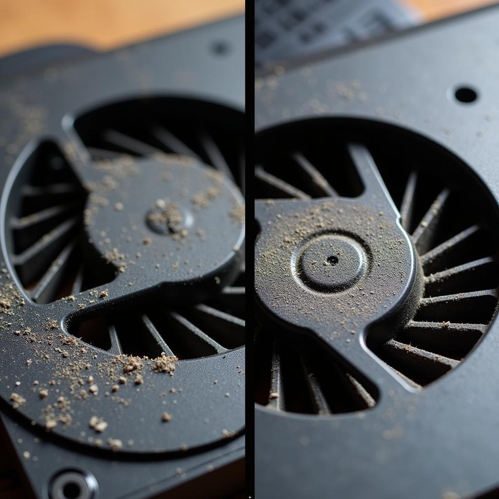 Cleaned Laptop Fan