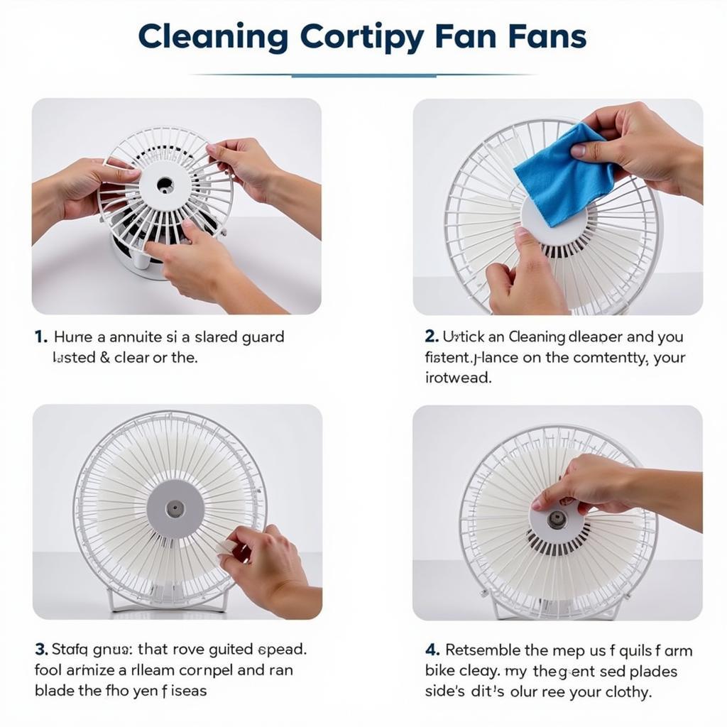 Steps to Clean a Breezy Cooling Fan