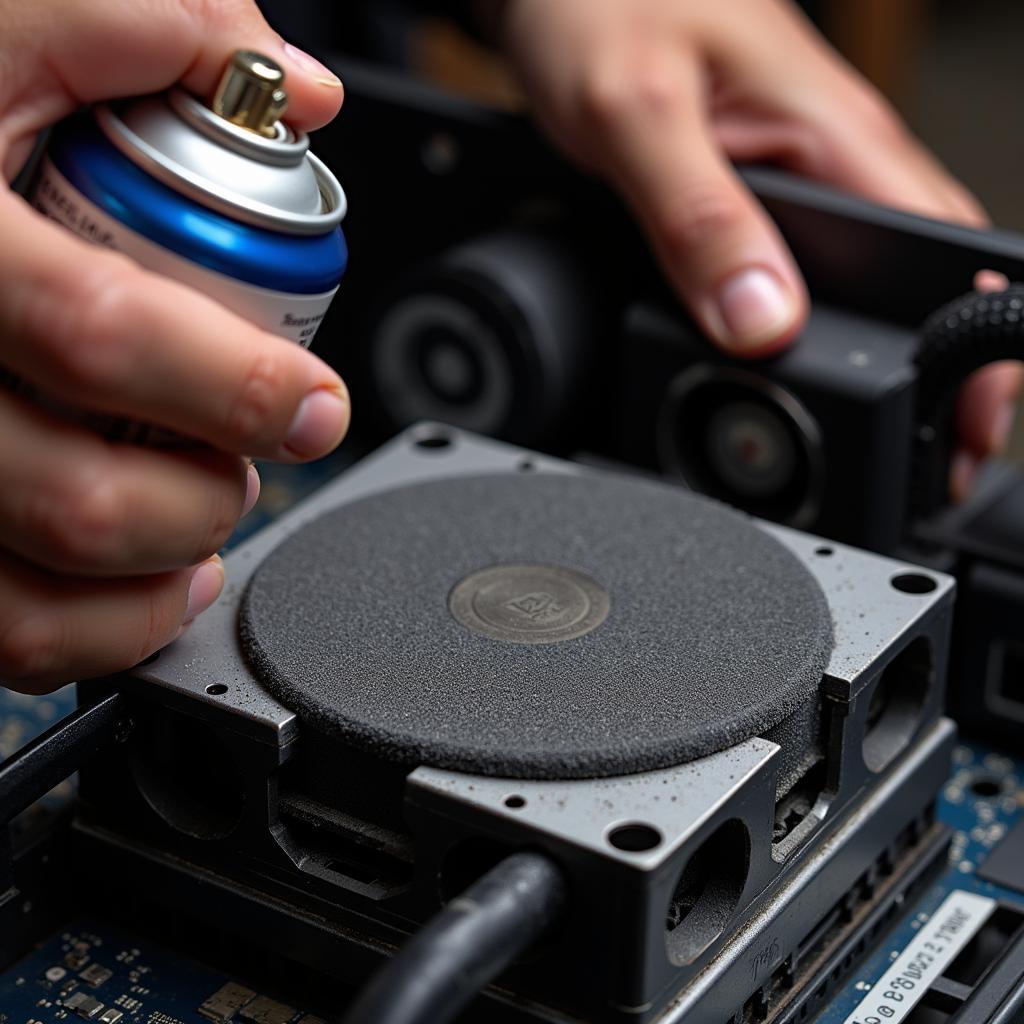 Cleaning Dust from CPU Cooler