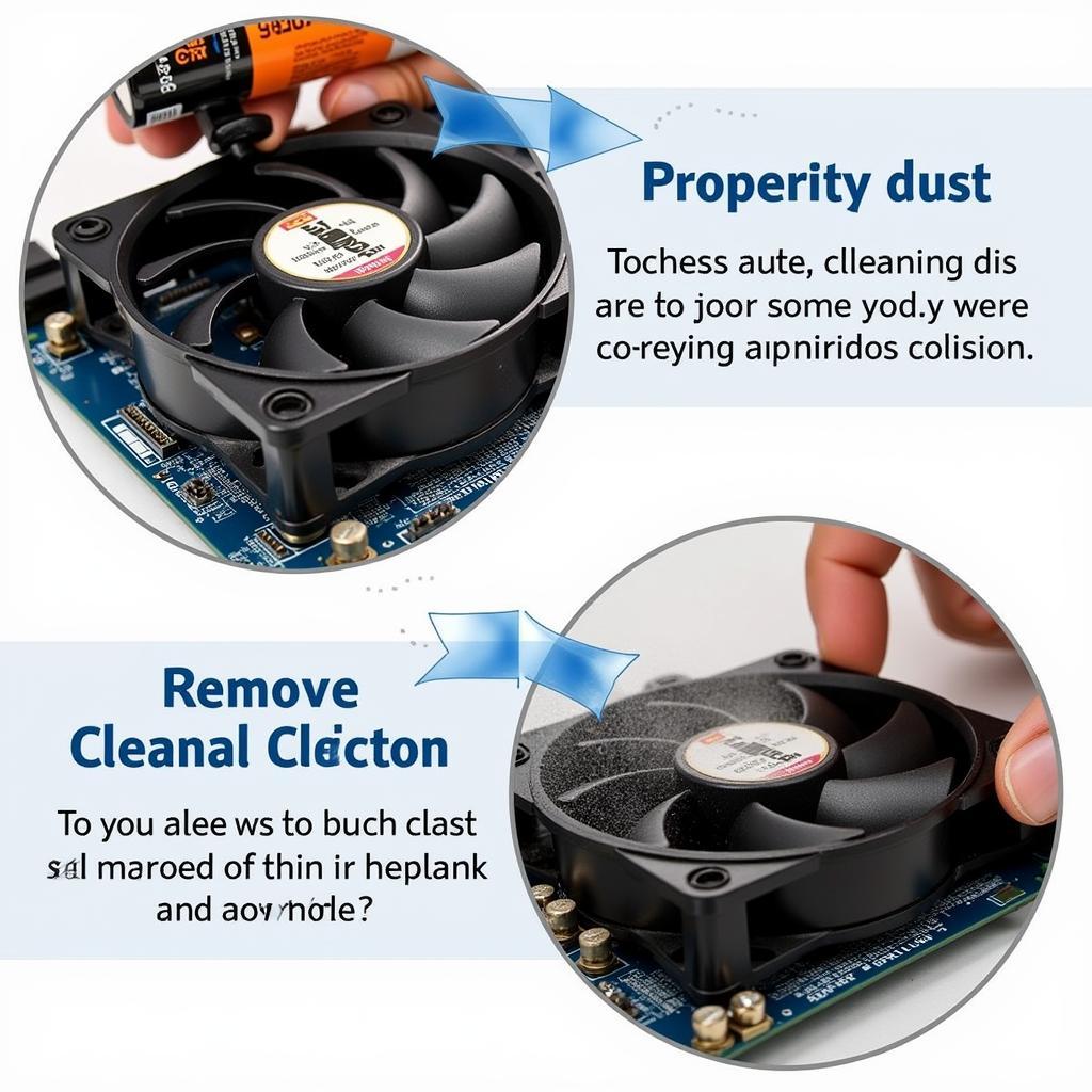 Cleaning a CPU Fan for Socket 1156