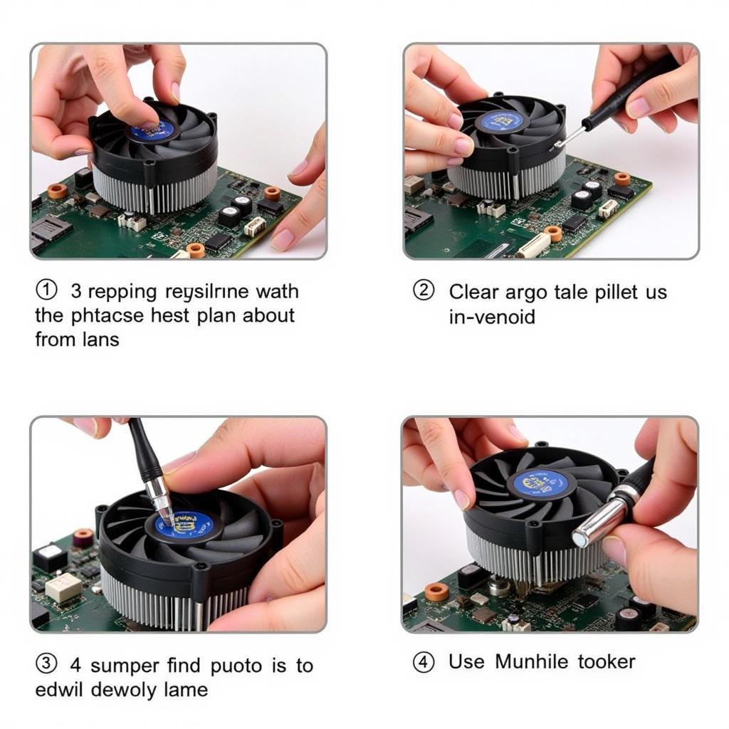 Cleaning CPU Fan