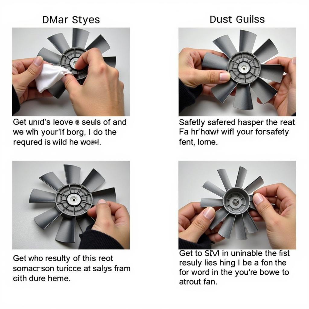 Cleaning an F48F97A76 Fan Motor